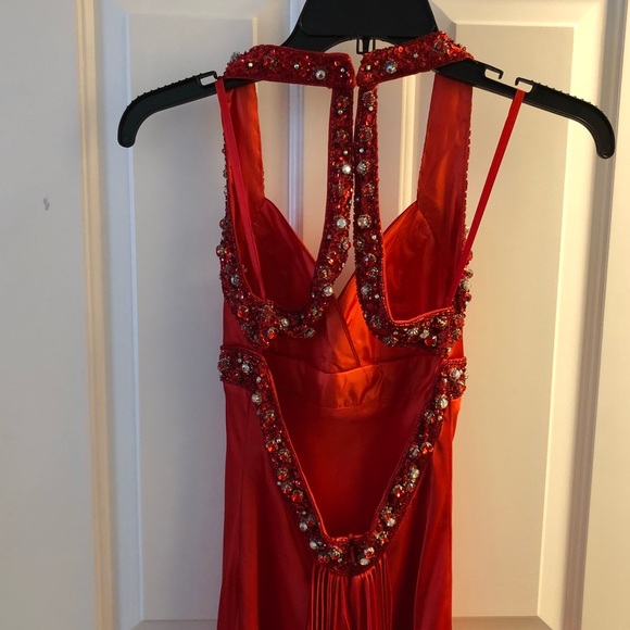 Red prom dress - Picture 4 of 6